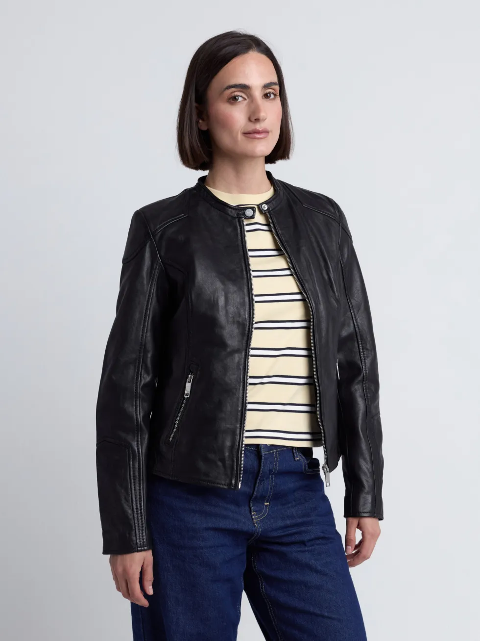 Lederjacke 42024108